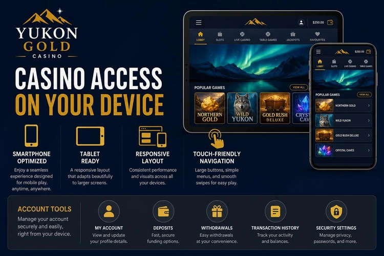 Yukon Gold Casino Mobile