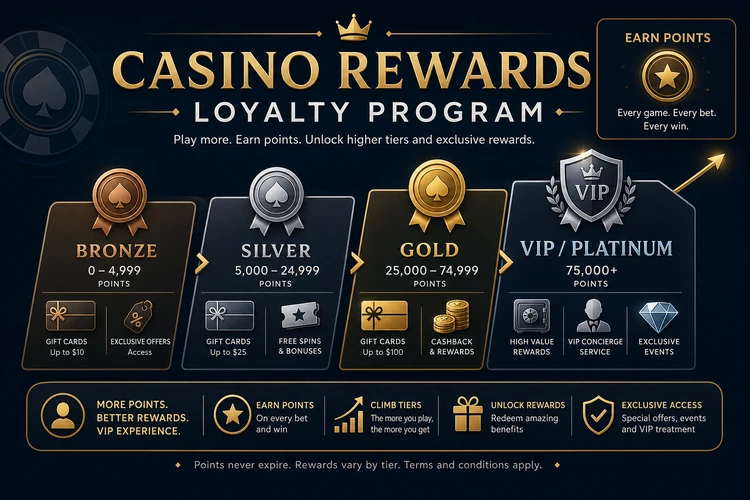 Casino Rewards Loyalty Program