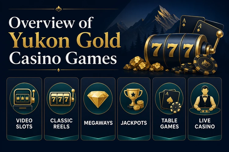 Overview of Yukon Gold Casino Games